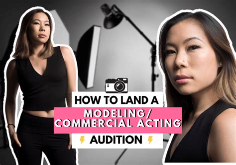 Audition Tips For Modelingcommercial Acting The Stylewright