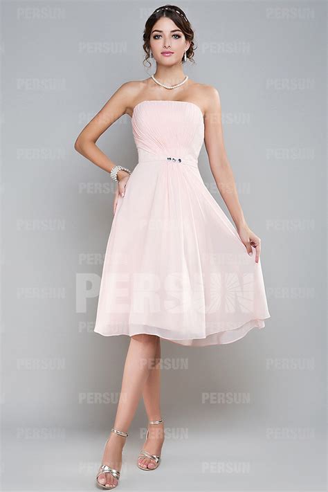 Vous pouvez également acheter des robes de demoiselle d'honneur fille à la catégorie. Robe rose demoiselle d honneur bustier droit plissée ...