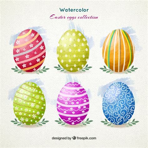 Check spelling or type a new query. Watercolor ornamental Easter eggs Vector | Premium Download