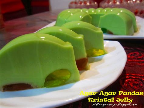 Take the guesswork out of making this classic dessert with coconut milk. Agar-Agar Pandan Kristal Jelly