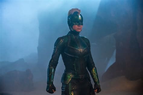 Brie Larson In Captain Marvel Movie 2019 Wallpaperhd Movies Wallpapers4k Wallpapersimages