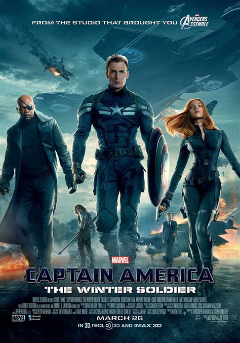 Image Captain America 2 Poster Uk Full Disney Wiki Fandom