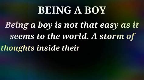 Being A Boy 👦 Is Not Easy Youtube
