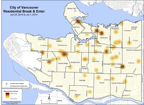 Vancouver Crime Map Mr Locksmith Vancouver Mr Locksmith Vancouver