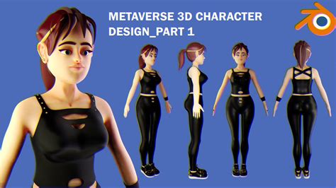 Blender 3d Character Design Tutorial Part 1 Youtube