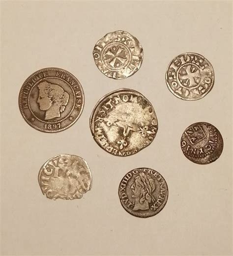 France Lot Various Old Coins 7 Pieces Catawiki