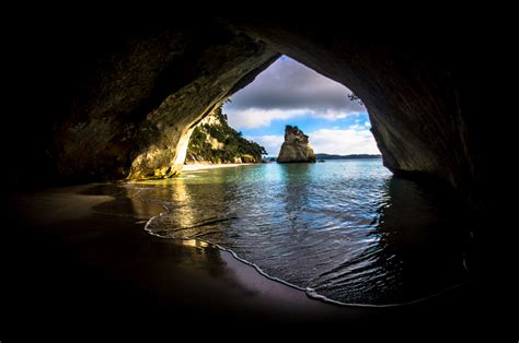 Cave On The Ocean Hd Nature 4k Wallpapers Images Backgrounds