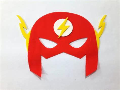 Máscara Eva Flash Super Heróis 45 Pçs R 9400 Em Mercado Livre