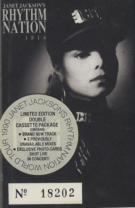 Janet Jackson Rhythm Nation 1814 Uk Double Cassette Album 59740
