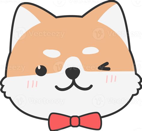 Cute Shiba Inu Dog Cartoon Element 10792564 Png