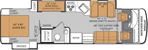 This is thanks in part. 2018 Luxury Motorhomes with Bunk Beds - Bedroom Home ...