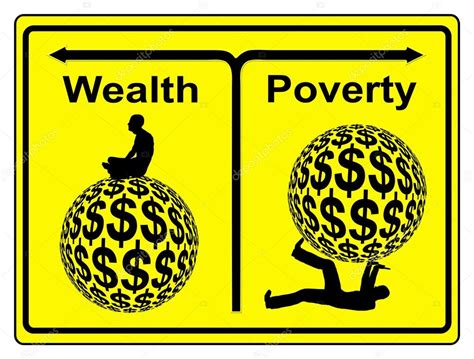 immagini di ricchezza e povertГ ricchezza e povertГ — foto stock © sangoiri 53319713