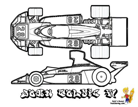 Print now > stats on this coloring page printed 108,764. Powerful Car Printables | Free Kids Printables | Sposrts ...
