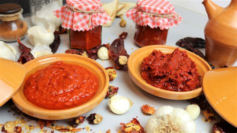 Recette Harissa Tunisienne Sauce Piquante Recipe Tunisian Harissa