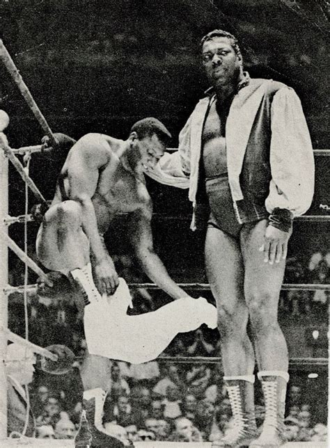Bobo brazil was born on july 10. "Calypso Kid" Dory Dixon, on left, and Bobo Brazil were ...