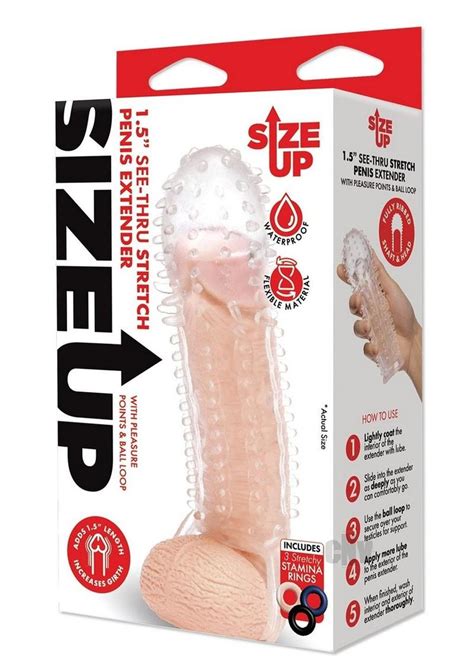 Su Clear View Penis Extender Textur 15