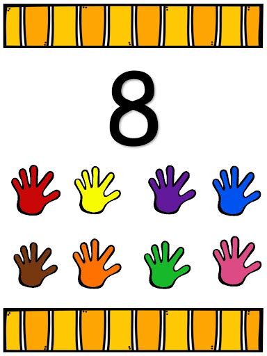 Números para imprimir del 1 al 20