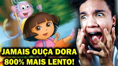 Abertura Da Dora Aventureira 800 Mais Lenta É Assustadora Youtube