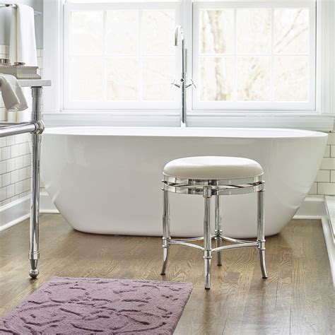 See more ideas about bathroom vanity chair, vanity chair, vanity stool. 20 Chair Cushions As Seen in Bathrooms | Home Design Lover