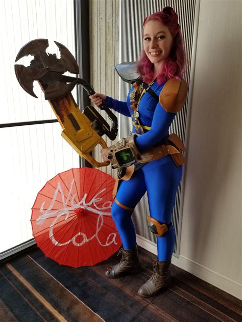 Self Fallout Vault Dweller Handmade By Yours Truly Fallout Cosplay