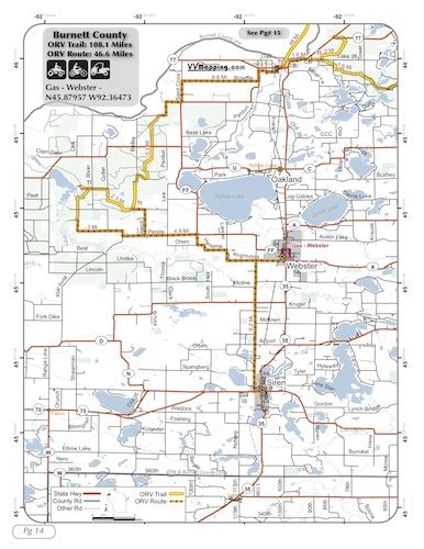 Burnett County Orv Trail Information