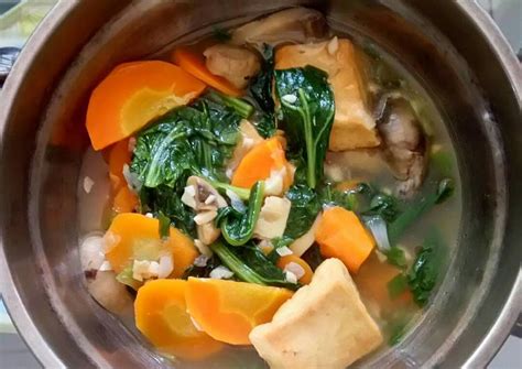 Sapo udang tahu, i think its a complete meal perfect for any meal time. Resep Sapo tahu seafood Oleh Ai Ling | chulavistadental