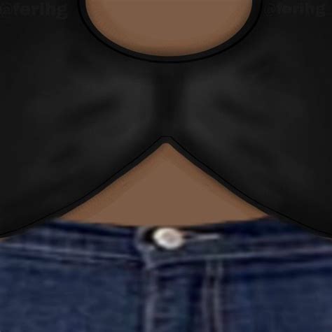 Black Top Outfit W Jeans T Shirt Roblox Created 70521 At 453pm