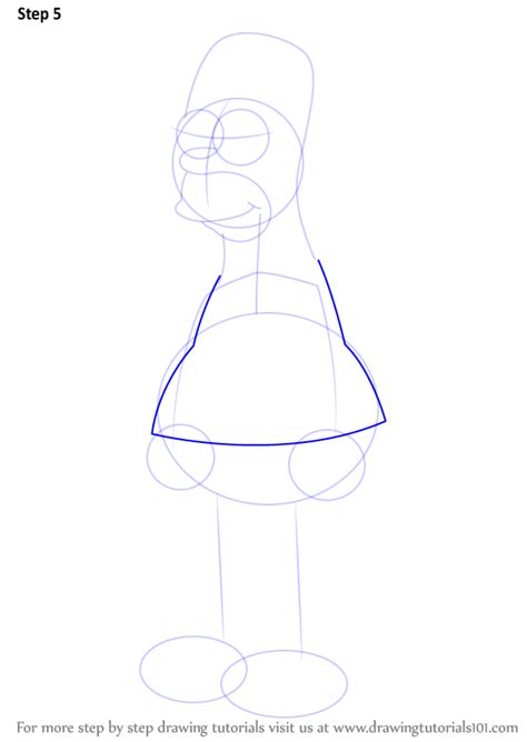 Big fan of the simpsons? Learn How to Draw Homer Simpson from The Simpsons (The ...