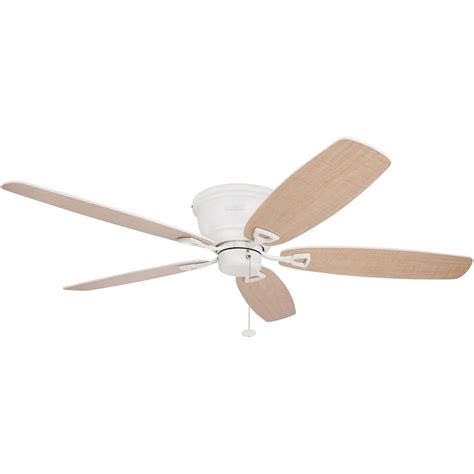This fan has a warm design that will complement most any space. Honeywell Glen Alden Ceiling Fan, White Finish, 52 Inch ...