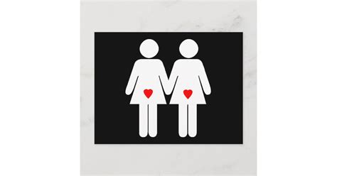 Lesbian Lovers Postcard Zazzle