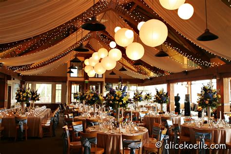 The trickiest part of hanging drapes is knowing where to put the curtain rod. Fabric draping in ceiling of tent | Bbq wedding, Wedding ...