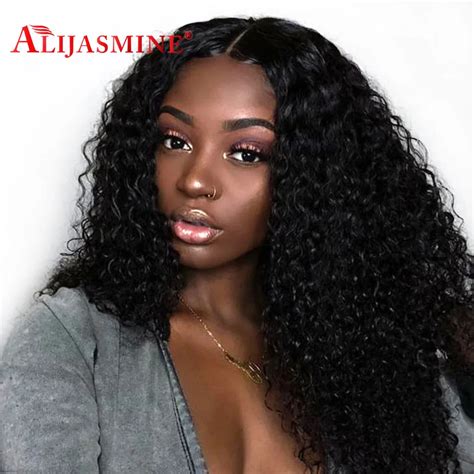 Alijasmine Remy Peruvian Human Hair Lace Front Wigs For Women Pre