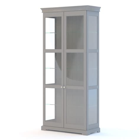 The ikea product range is wide in several ways. Ikea Liatorp Glass Door Cabinet 3D model | CGTrader