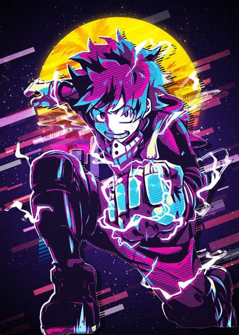 'My Hero Academia' Poster | art print by TrumbalaArt | Displate | Hero