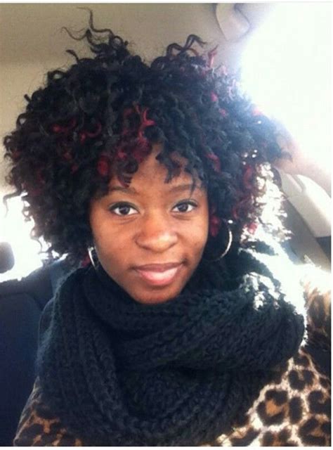 Maybe you would like to learn more about one of these? Crochet Braids with Soft Dread hair #protectivestyle ...