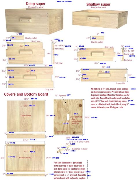 Build Your Own Beehive Keeping Backyard Bees Bee Hive Bee Hive Plans