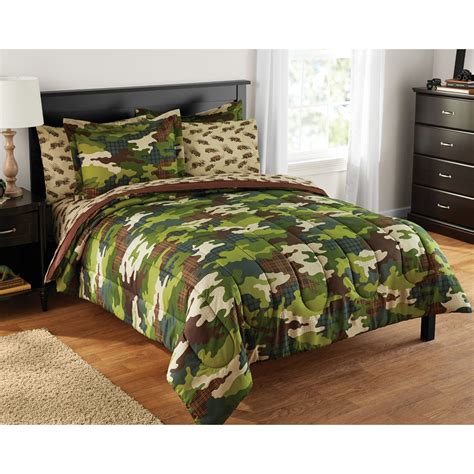 Kmart will keep you cozy with an amazing comforter set. Camouflauge Bedding Comforter Set Full Size Bed In a Bag ...