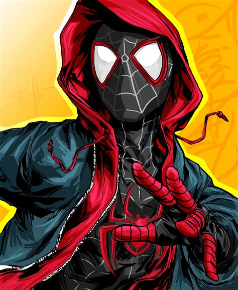 Artstation Marvels Spider Man Miles Morales Fl1cs
