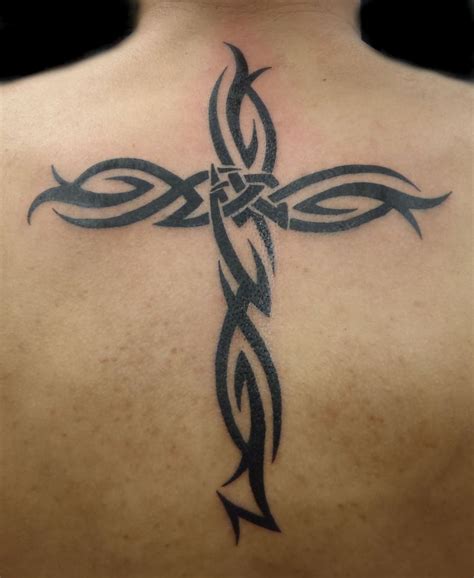 Simple Tattoo For Men On Back