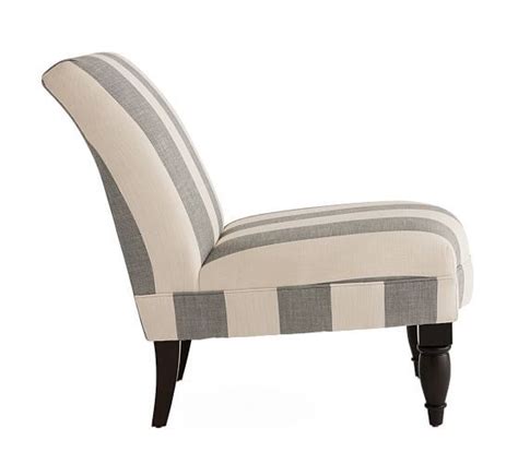 Pottery barn anywhere chair, looking for a chair for your toddler or baby to use? Leigh Upholstered Slipper Chair - Linen Blend Gunmetal ...