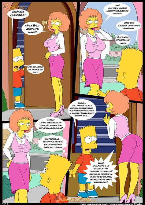 Comics Porno De Los Simpsons En Espa Ol Bart Simpson Se Folla A Todas