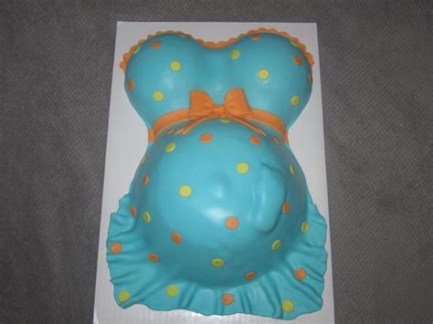 Pregnant Belly Cake For Baby Shower Baby Shower Cakes Baby Cake