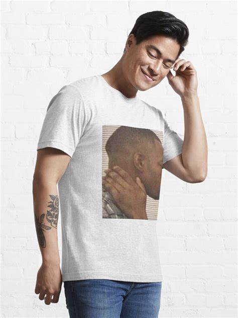Two Black Men Kissing Meme Left T Shirt For Sale By Jridge98