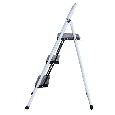 Amerihome Stl3stp Three Step Folding Utility Step Ladder Jb Tools