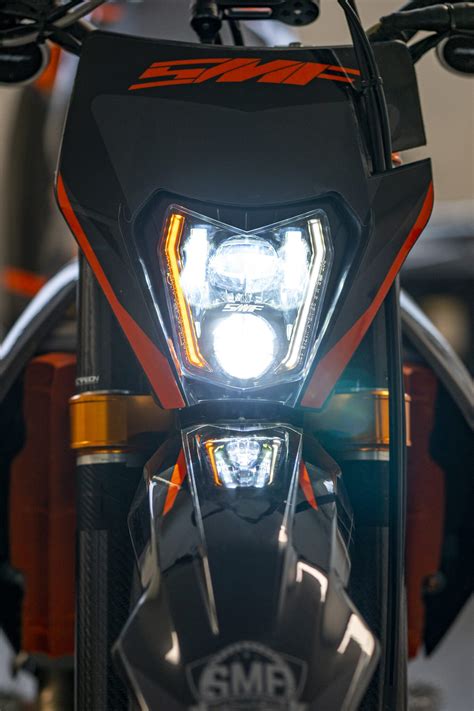 Ktm Led Headlight The Ultimate Smoked Edition Supermofools