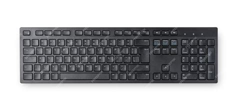 Premium Photo | Top view of full size wireless desktop computer