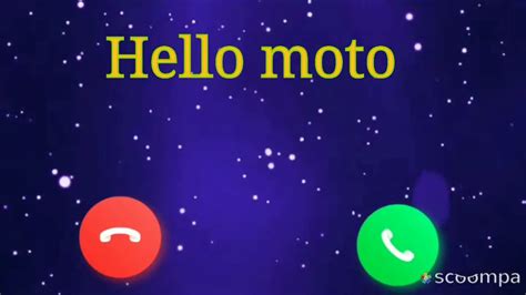 Hello Moto Ringtone Youtube