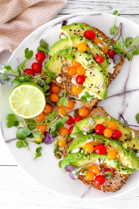 Creamy Avocado Toast Vegan Easy — My Organic Diary Recipe Easy