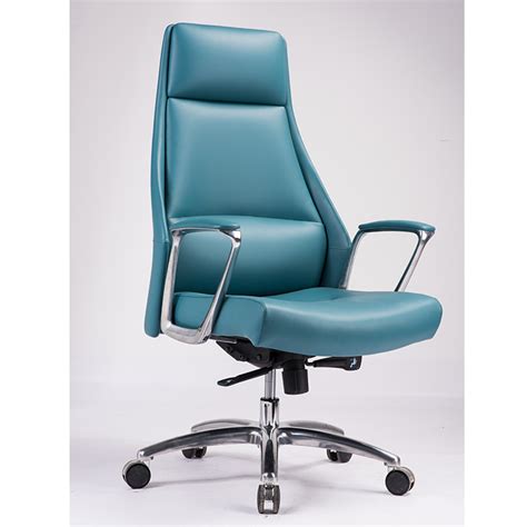 Office Furniture Luxury American Leather Sex Chair Blue Ergonomic Chair