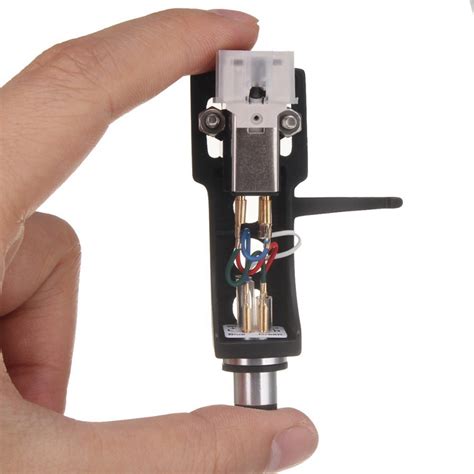 Magnetic Cartridge Stylus With Turntable Headshell 4 Pin Contacts For